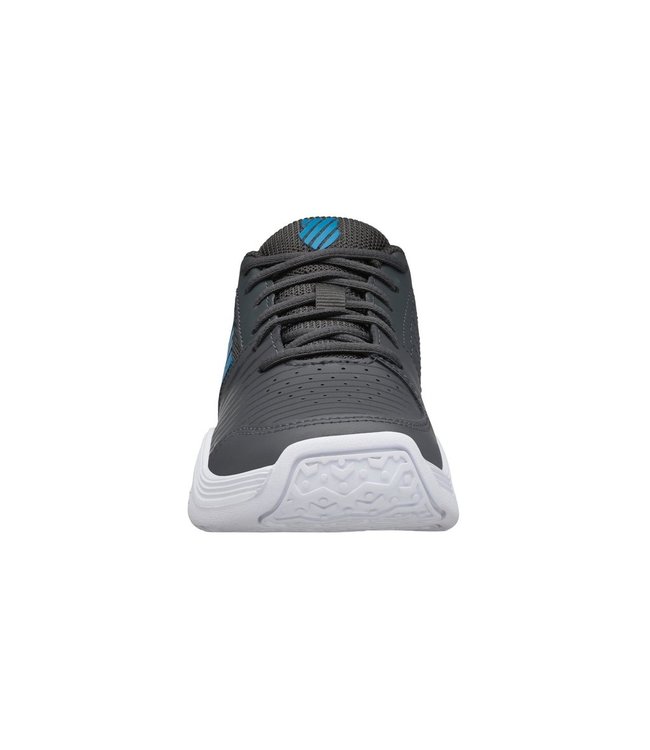 K-Swiss V Court Express OMNI Junior Tennis Shoe - Blue/Black @ Lowest Price