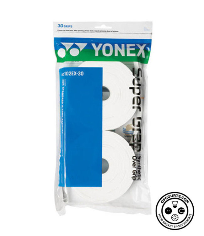 Yonex Super Grap White 30-Pack Overgrip