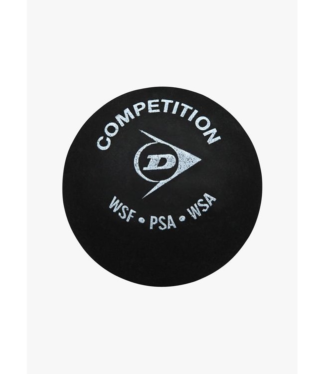 Dunlop Competition Single Yellow Dot Squash Ball (Box of 12)