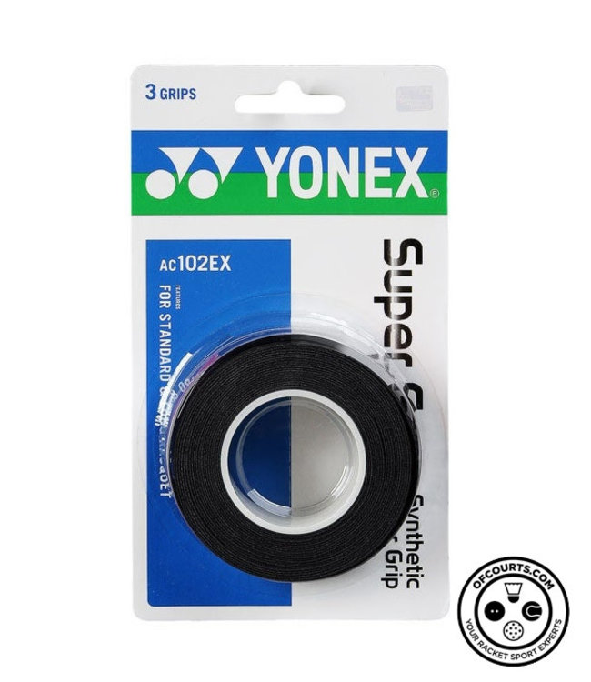 Yonex Super Grap Black 3-Pack Overgrip