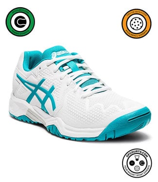 Asics Gel-Resolution 8 White Lagoon- KIDS