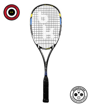 Black Knight Hex Phenom Squash Racquet