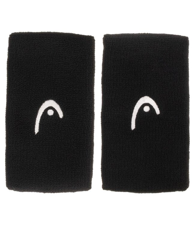 Head 5" Black  Wristband (2-Pack)