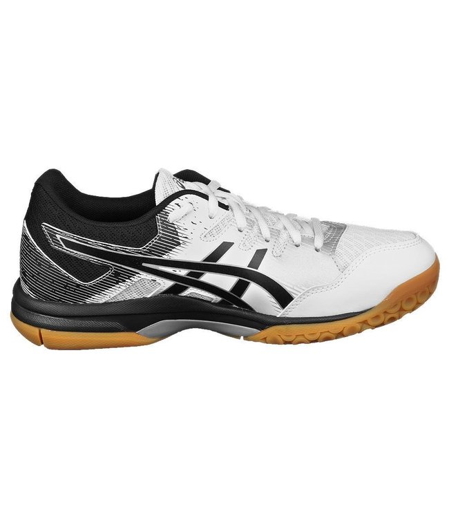 Asics Gel-Rocket 9 (White/Black) Women's Indoor Shoe