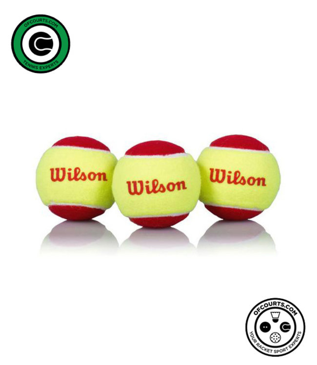 Wilson Starter Red Ball 3 Pack