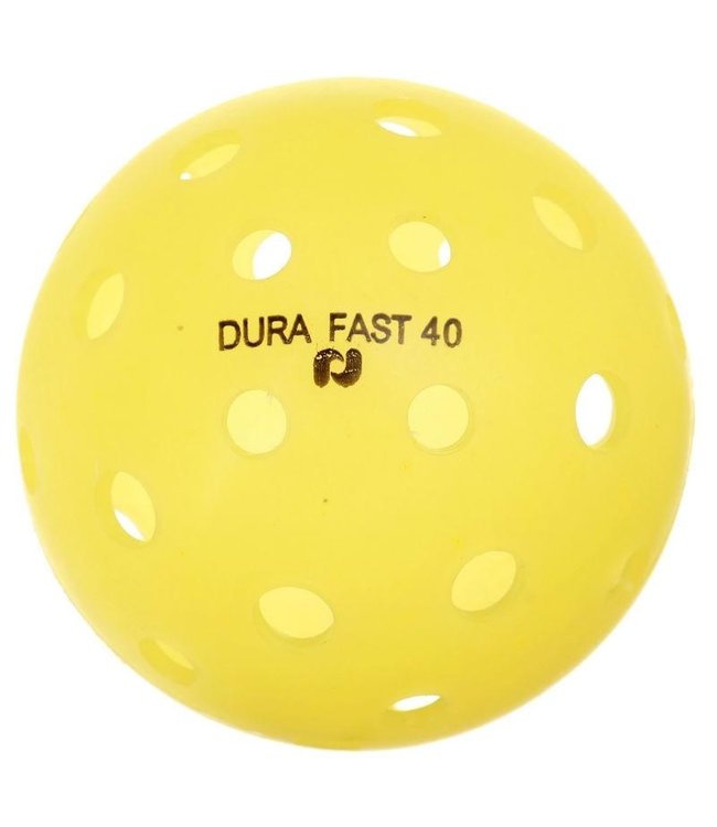 Onix Dura Fast 40 Outdoor Pickleball Ball (Yellow)