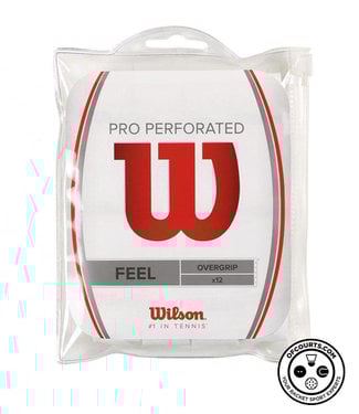 Wilson Pro Perforated Overgrip (12 pack)