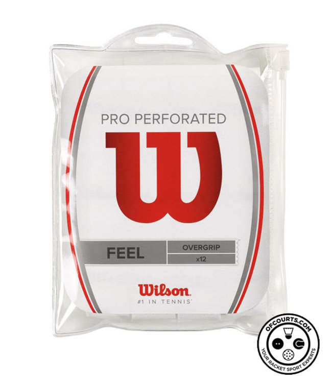 Wilson Pro Perforated Overgrip (12 pack)