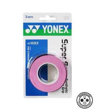 Yonex Super Grap Pink 3-Pack Overgrip