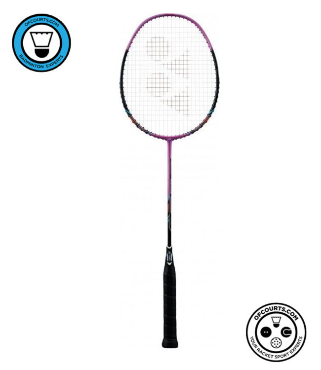 Yonex Nanoray 10 F (Pink) Strung Badminton Racket