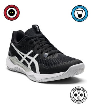 Asics Gel-Tactic Women Indoor Shoe - Black/White