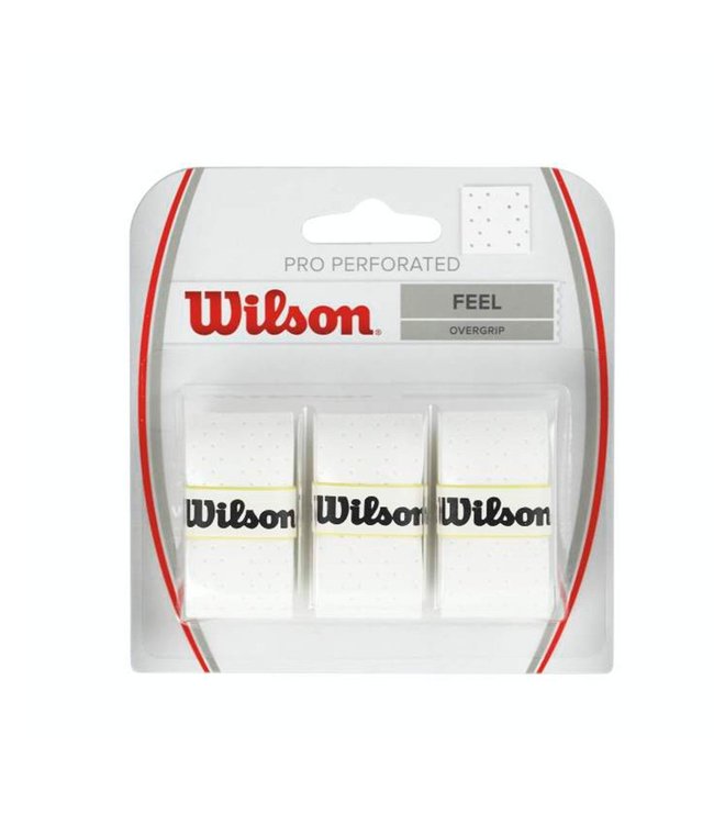 Wilson Pro Perforated Sensation Feel overgrip - White