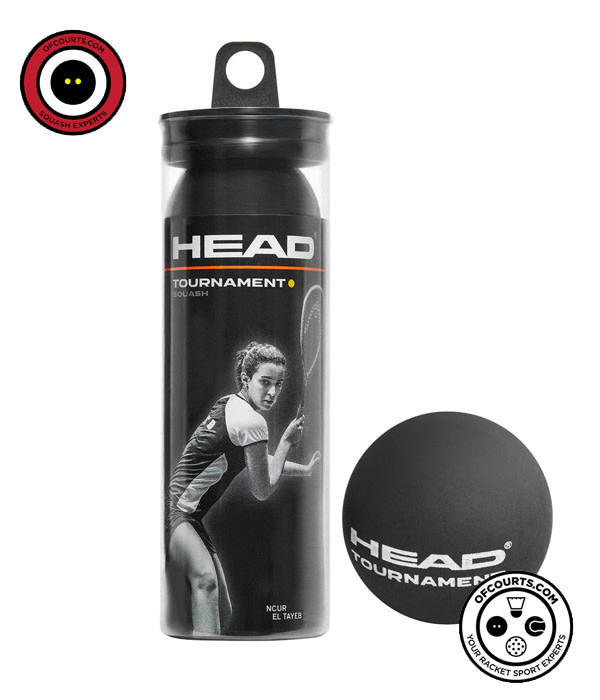 Sporting Goods Squash Single Yellow Dot Head Squash Tournament Squash