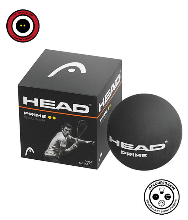 Sporting Goods Squash Single Yellow Dot Head Squash Tournament Squash