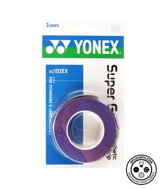Yonex Super Grap Purple 3-Pack Overgrip
