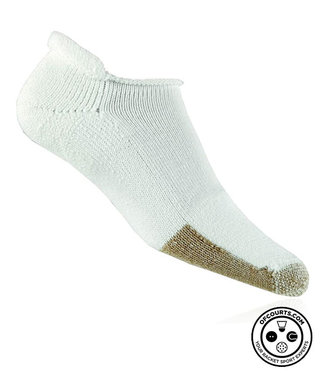 Thorlos Rolltop Tennis Socks (White)