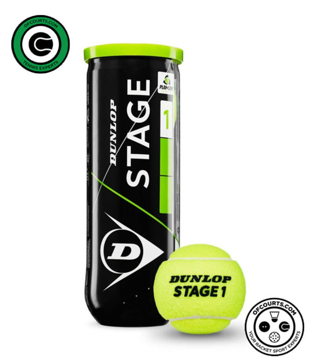 Dunlop Starter Tennis Balls- Green Dot
