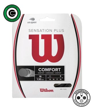 Wilson Sensation Plus Black 16 Tennis String