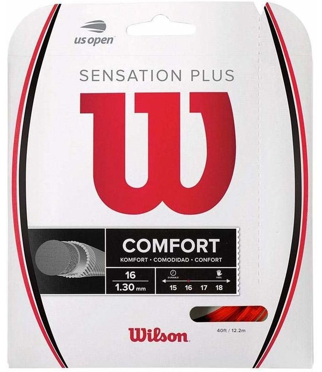 Wilson Sensation Plus Red 16 Tennis String