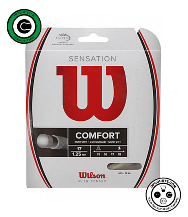 Buy Wilson Revolve Twist Tennis String Reel (17 Gauge, Red) Online at Low  Prices in India 