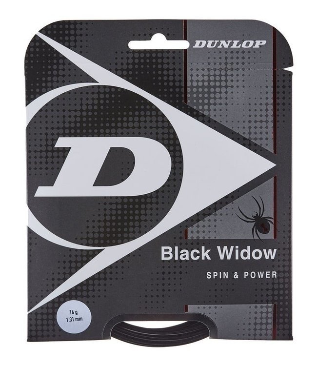 Dunlop Black Widow Tennis String (16g)
