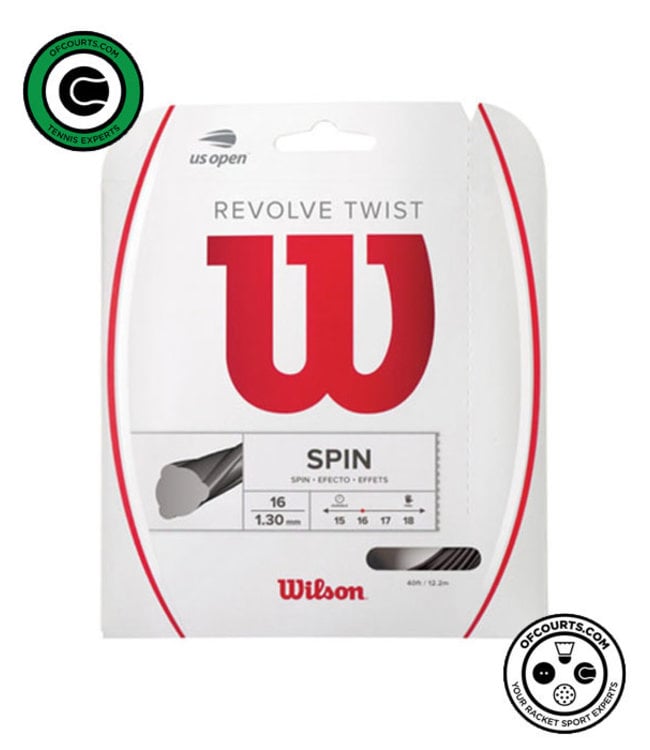 Wilson Revolve Twist 16 (Grey) Tennis String