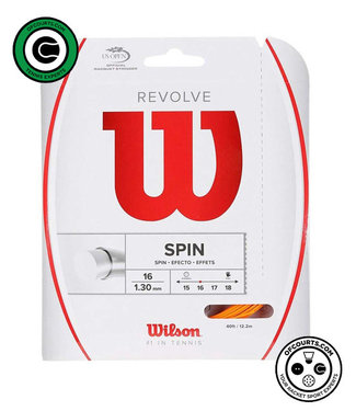 Wilson Revolve 16 Orange Tennis String