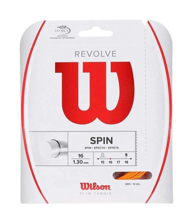 Wilson Revolve 16 Orange Tennis String