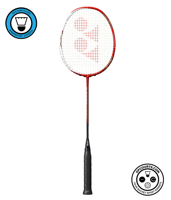 ASTROX 88S ジャンク品　限定色赤白　廃盤 Yonex ASTROX 88 S Badminton Racket (Off White/Red) - Of Courts