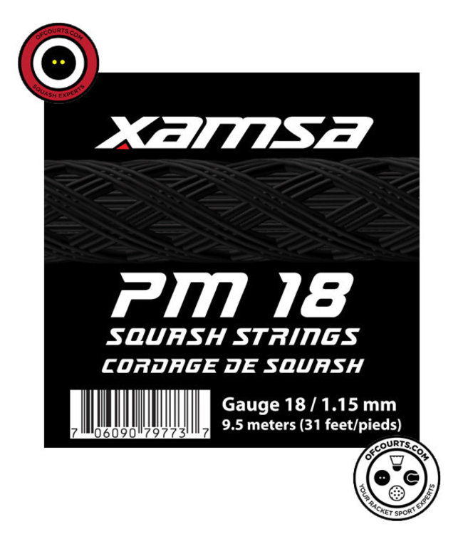 Xamsa PM 18 Squash String - Red