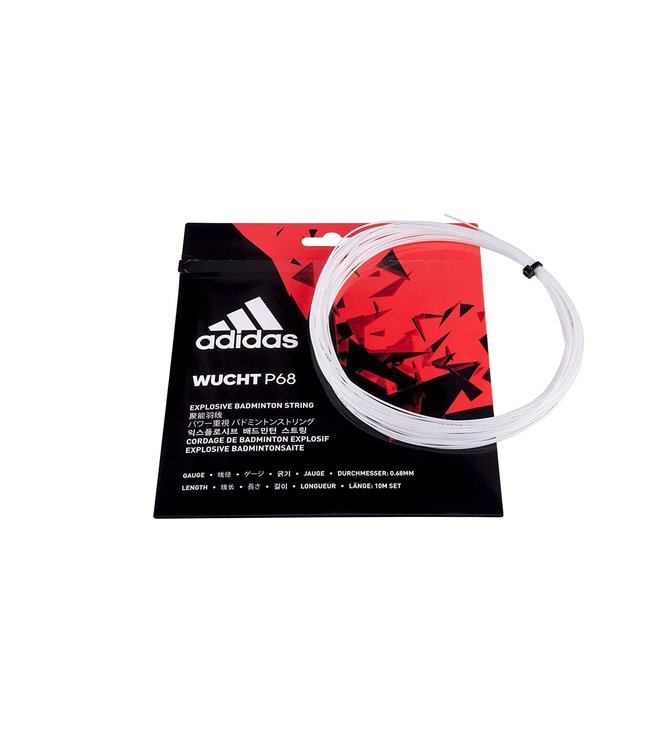 adidas Wucht P68 Badminton String- White