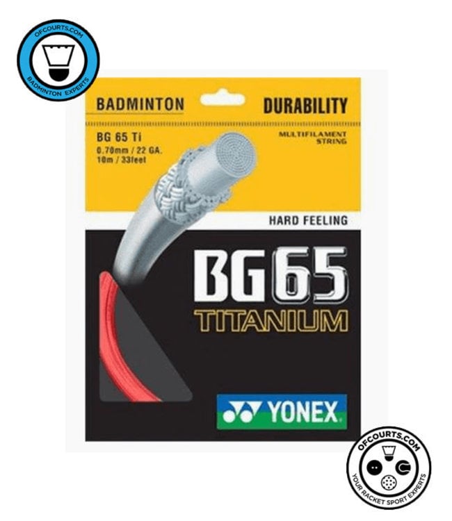 Yonex BG65 200m Badminton String Reel - Black