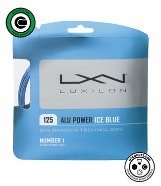 Luxilon ALU Power 125 Tennis String (Ice Blue)