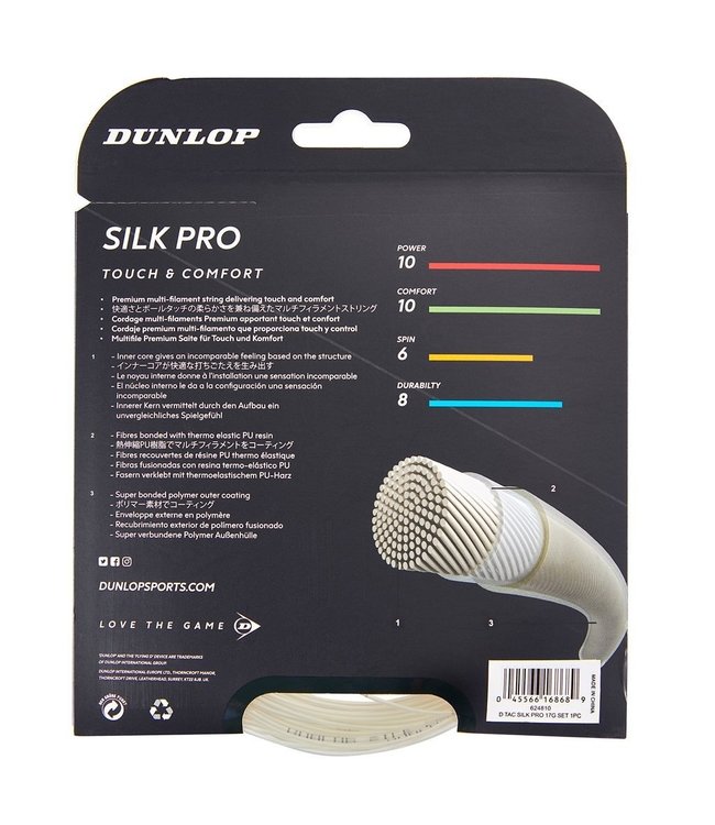 Dunlop Silk Pro 16 Pack - Natural Tennis String