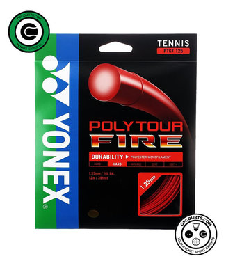 Yonex PolyTour Fire 125 (16L) Tennis String