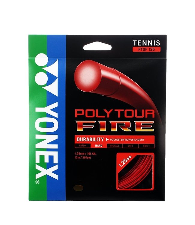 Yonex PolyTour Fire 125 (16L) Tennis String