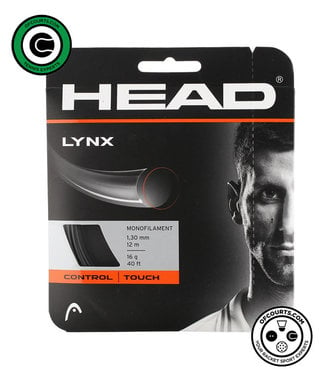 Head Lynx 16 Black Tennis String