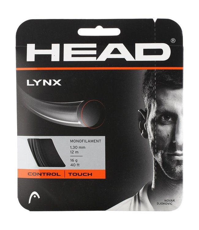 Head Lynx 16 Black Tennis String