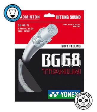Yonex BG 68 Ti Badminton String