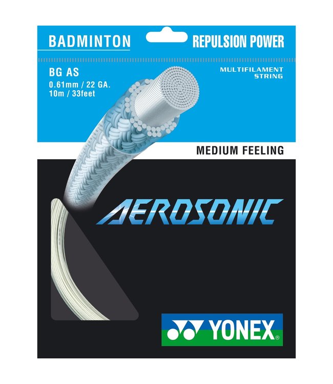 Yonex Aerosonic Badminton String White