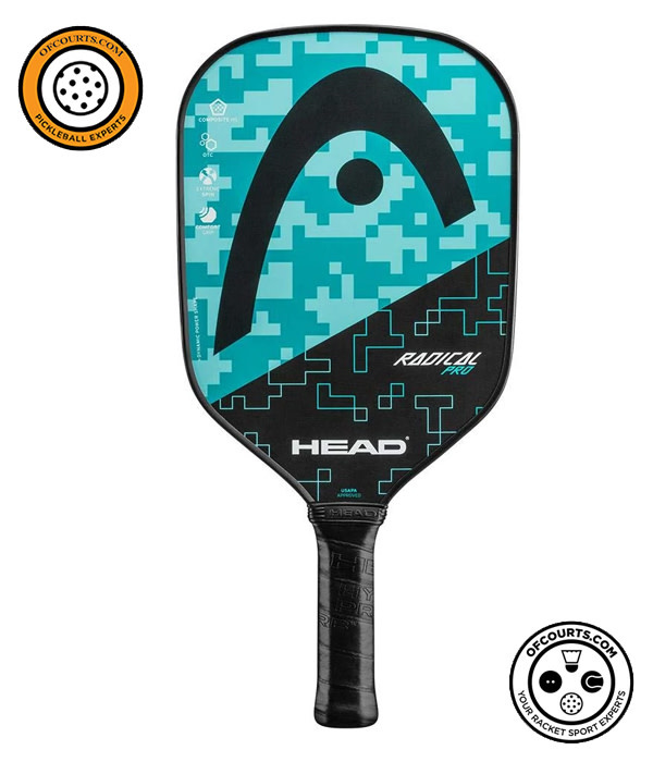 HEAD Radical Pro Pickleball Padlle- Teal - Of Courts