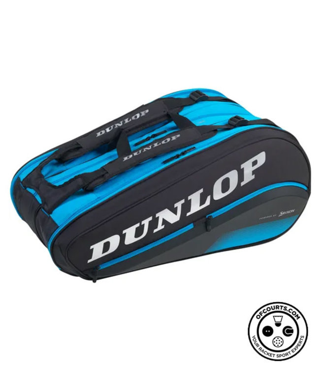 Dunlop FX Performance 12 Racket Thermo Bag - Black/Blue