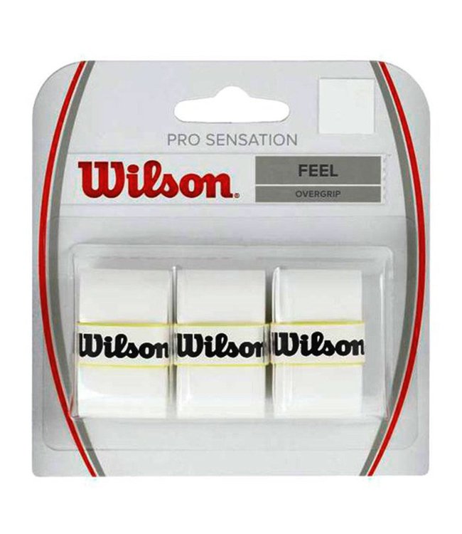 Wilson Pro Sensation Overgrip 3 Pack - White