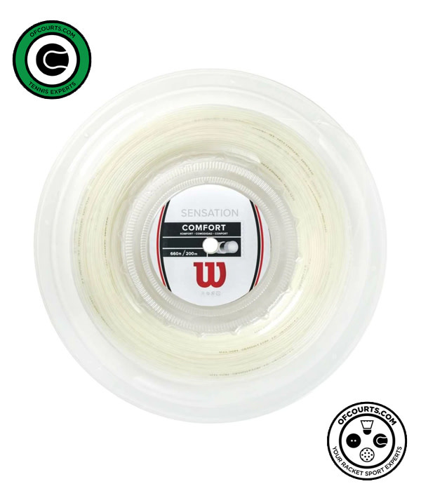 Dunlop Iconic All 17g Natural Tennis String Reel 200m - Of Courts