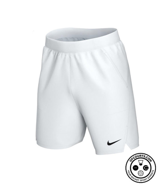 white nike dri fit shorts