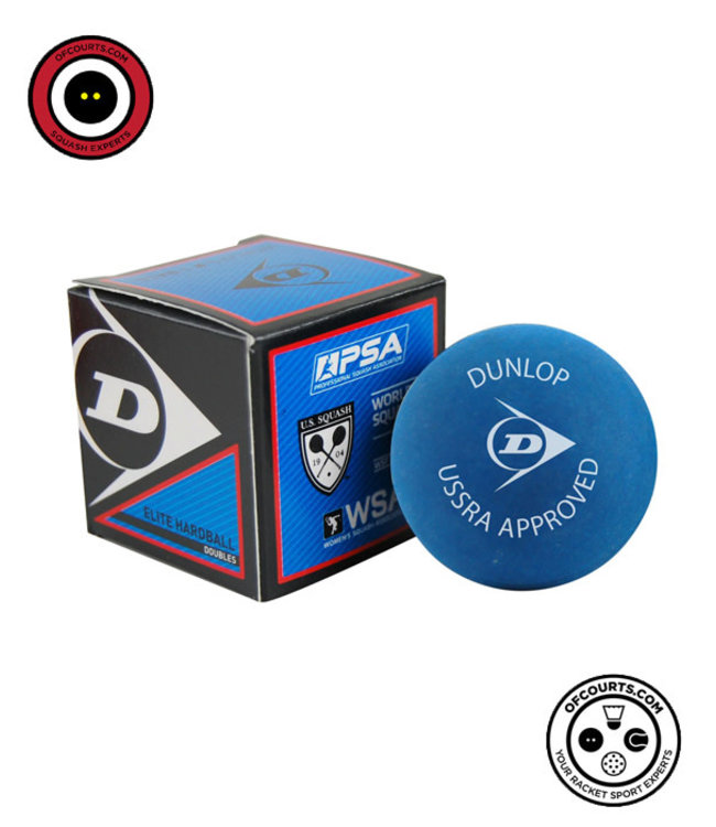 Dunlop Elite Doubles Hard Squash Ball