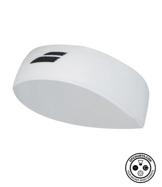 Babolat Logo Headband - White