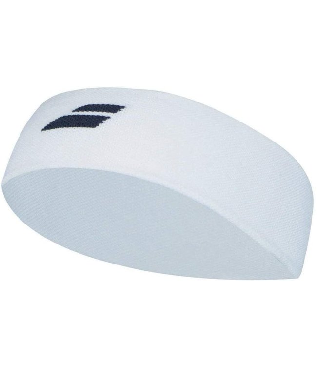 Babolat Logo Headband - White