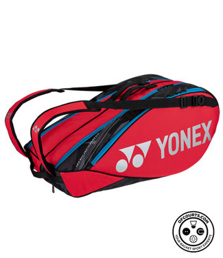Yonex 92226 Pro 6 Racket Bag 2022 - Tango Red