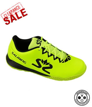 Salming Spark Kid Shoe Safety Yellow Black @ Lowest Price